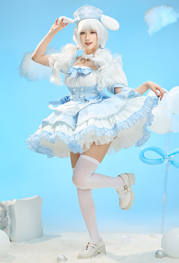 シナモロール 擬人 コスプレ ロリータドレス - サンリオ シナモロール