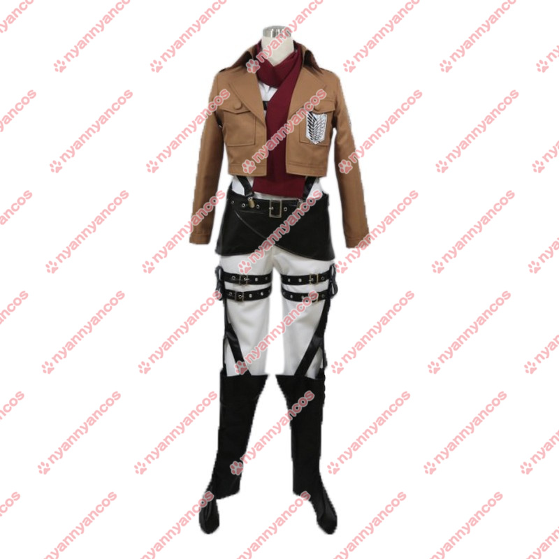 高品質 実物撮影 進撃の巨人 調査兵団 ミカサ・アッカーマン 風