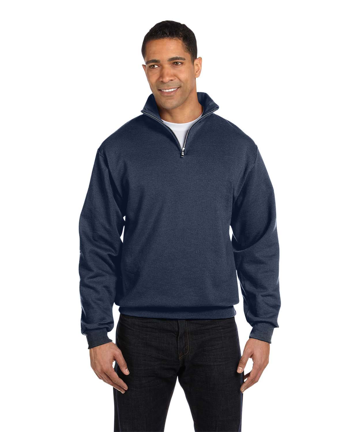 Jerzees 995 - Adult NuBlend Quarter-Zip Cadet-Collar Sweatshirt