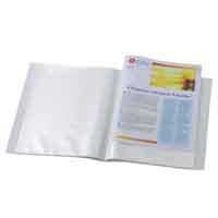 スマートオフィス】クリアーブック40P A4S青10冊 D048J-10BL スマート