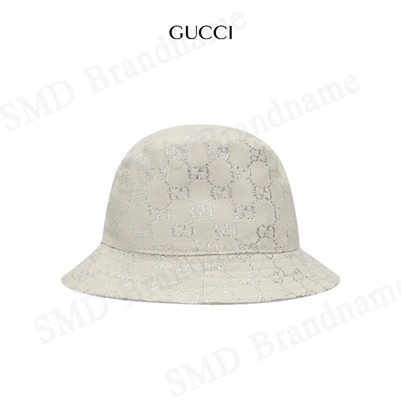 Gucci หมวกบัคเก็ต รุ่น GG Lame Bucket Hat Code: 631951 3HK74 9000