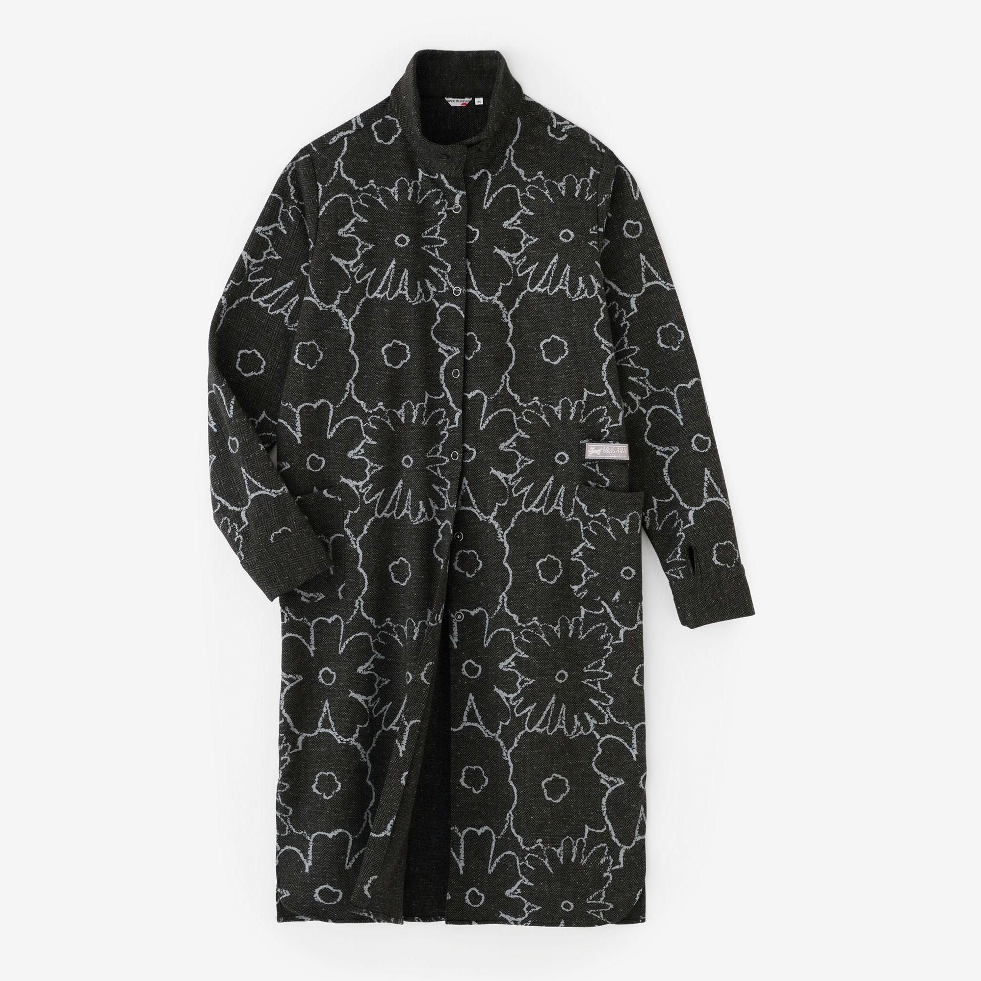 キルティングジャカール SANPOワンピース／わならべ ブラック