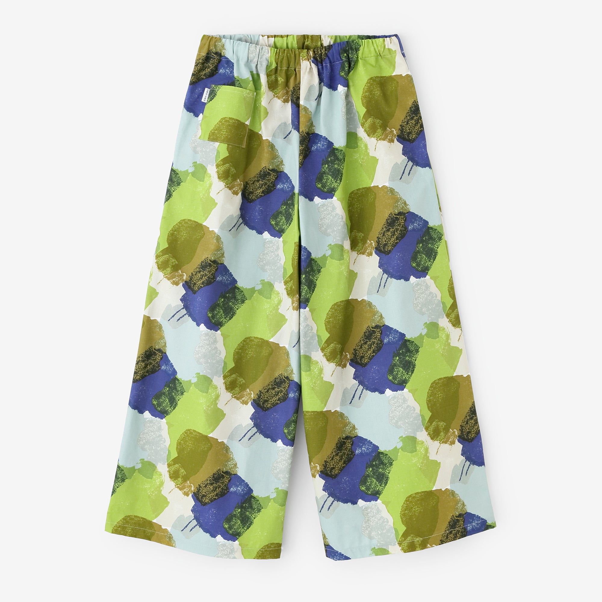 12号帆布 広形（ひろなり）もんぺ／芍薬（しゃくやく）