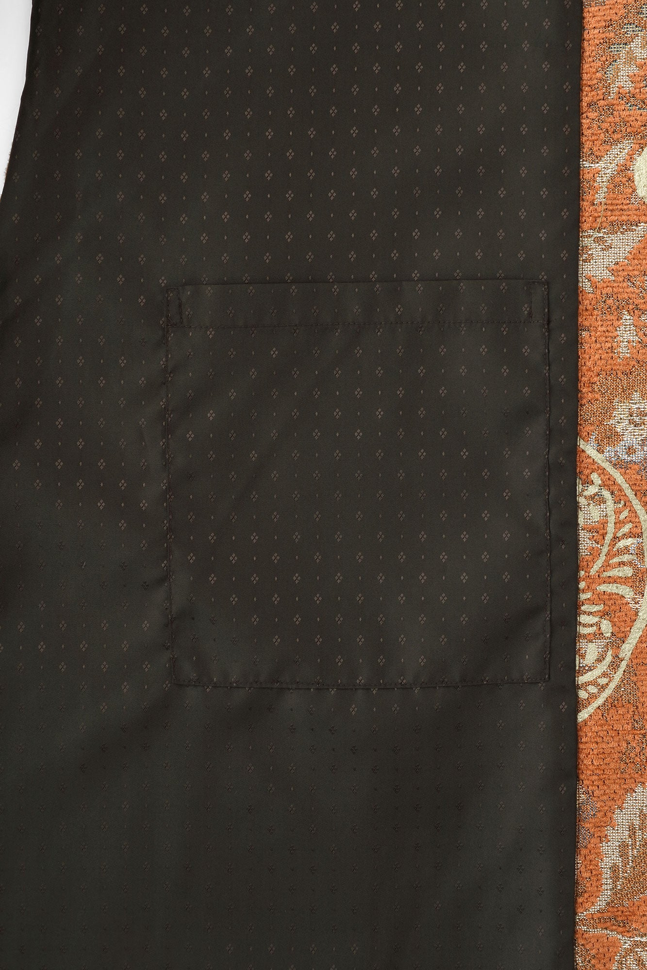 ゴブラン 長陣羽織（ながじんばおり） 袷（あわせ）／草紋（そうもん）