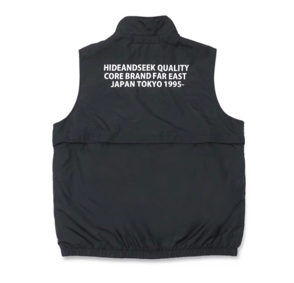 Nylon Zip Vest ＜24SS＞ ナイロンベスト-ハイドアンドシーク 通販