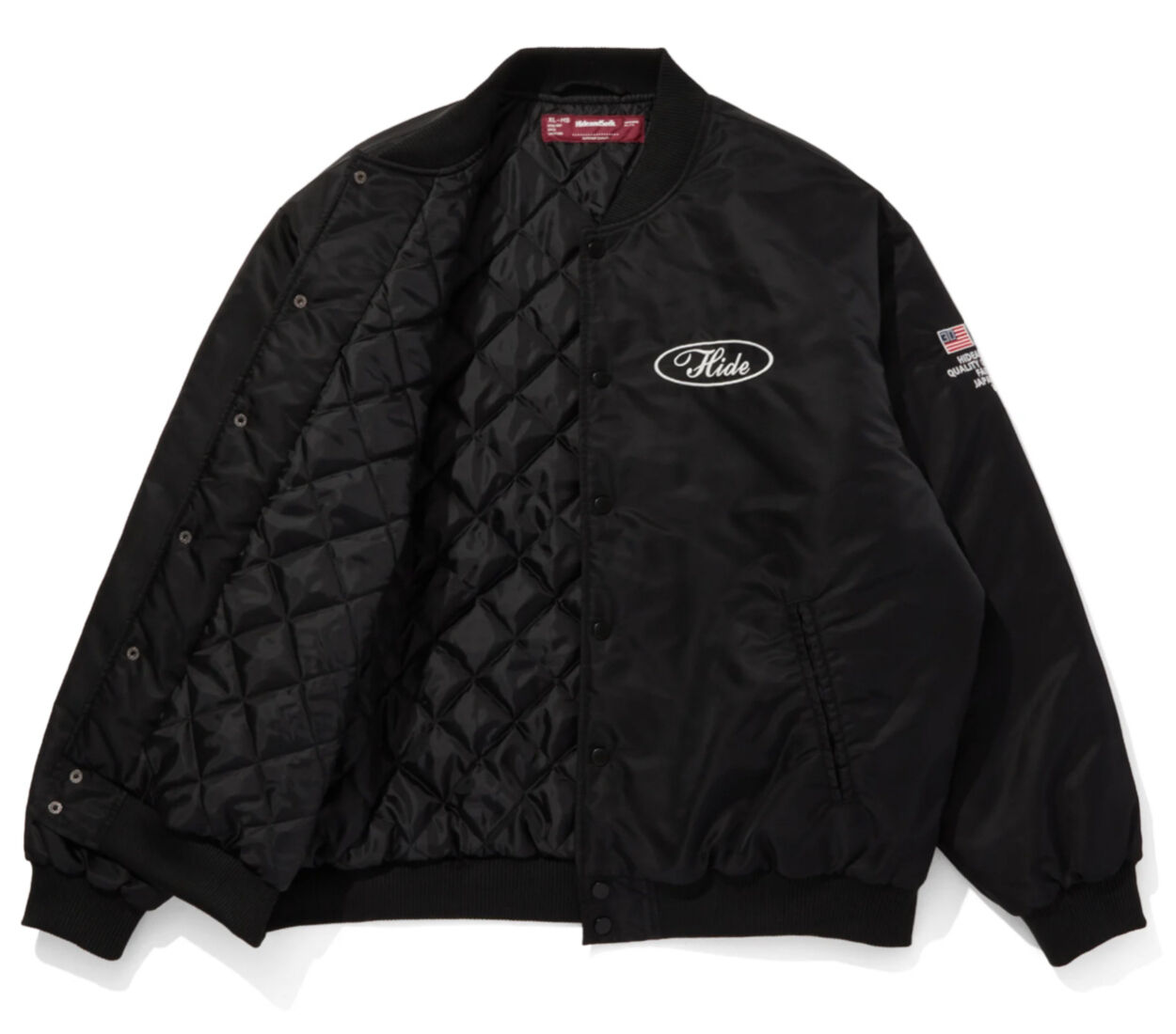 Stadium Jacket(25aw) ナイロンスタジャン-ハイドアンドシーク 通販