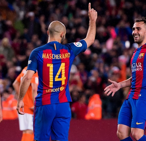 ノーゴール男”マスチェラーノがバルサ入団7年目で初得点！ | サッカー