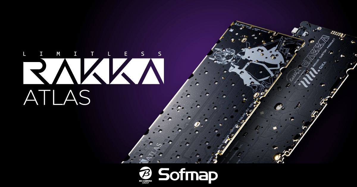 キーボード rakka 60 atlas RAKKA-60-ATLAS