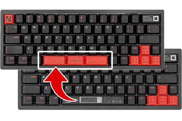 HM66 Aegis ゲーミングキーボード ブラック [ラピッドトリガー対応