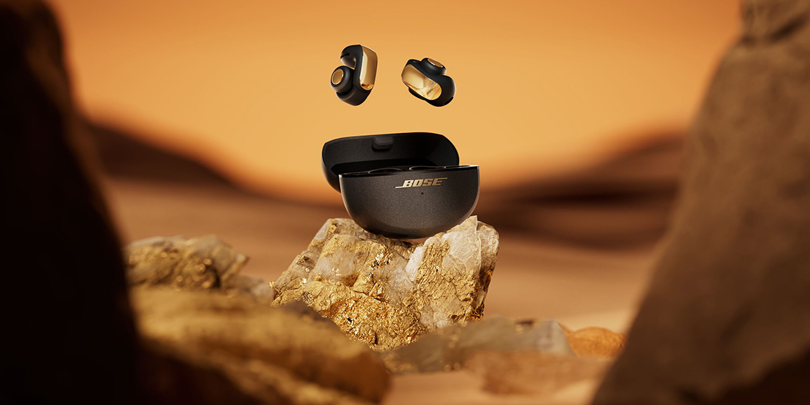完全ワイヤレスイヤホン Bose Ultra Open Earbuds デザートゴールド
