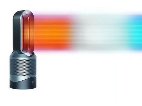 Dyson Pure Hot + Cool 羽根のない扇風機 HP00 IS N [空気清浄機