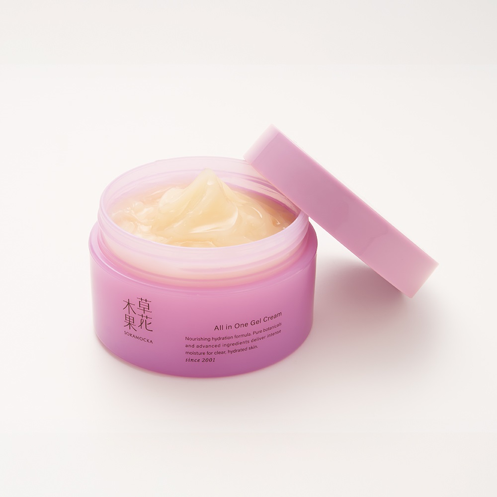 4個 SokaMocka ソウカモッカ 草花木果 多機能ジェルクリーム ラージ 4
