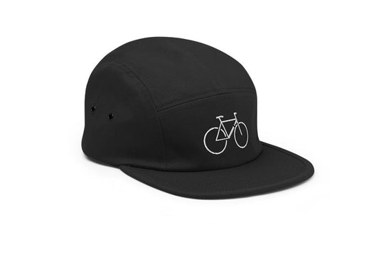 Single Speed - Black Five Panel Cap – Solé Bicycles