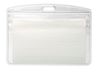 名札用表示面 ラウンド チャックタイプ 10枚入 | ソニック | 文具