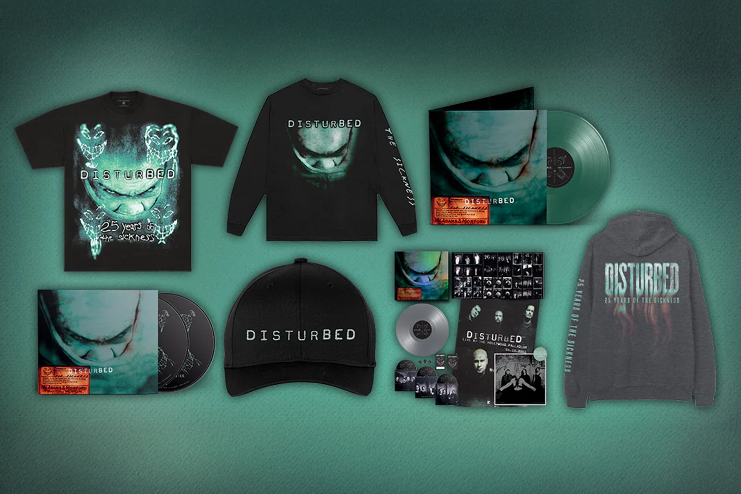 DISTURBED Announces 25th-Anniversary-Edition Release Of Debut