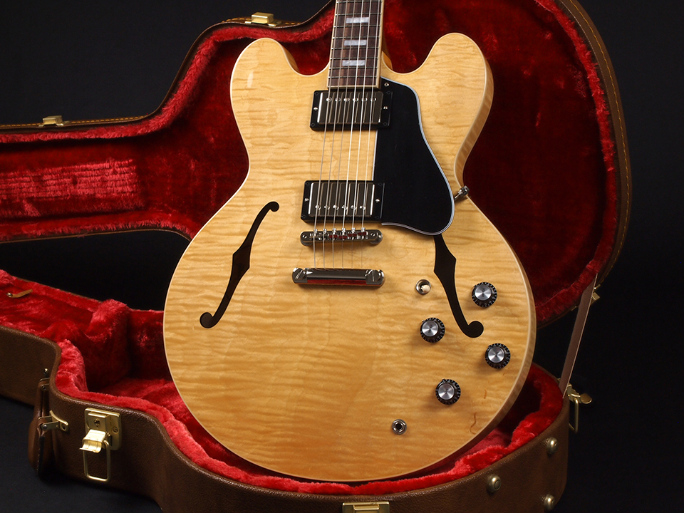 Gibson ES-335 Figured ~Antique Natural~【選定品!】 新品 幅広い