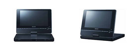 高精細液晶パネル搭載で映画の字幕もくっきり表示ポータブルDVD