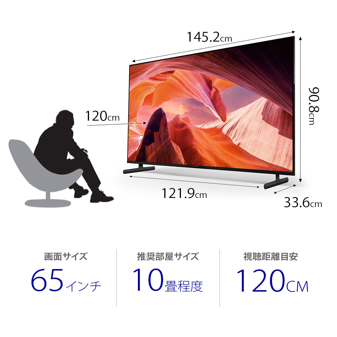 KJ-65X80L 購入 | テレビ ブラビア | ソニー