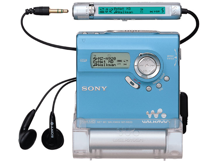 MZ-N920 商品の写真 | ポータブルオーディオプレーヤー WALKMAN