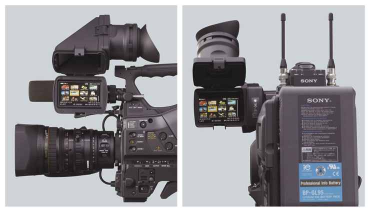 業務用ビデオカメラ XDCAM 2/3インチPMW350K16倍レンズ付 業務用ビデオ