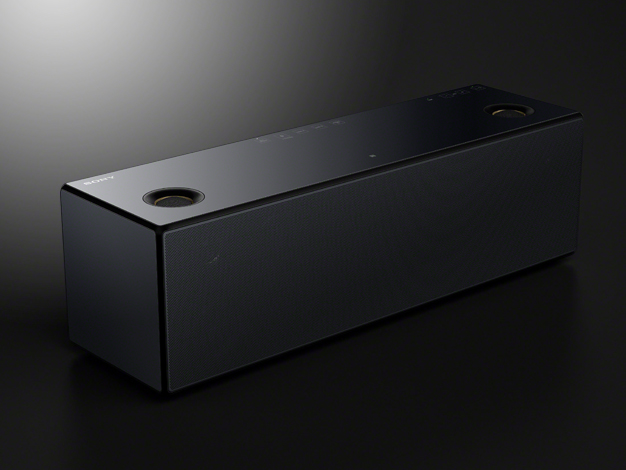 SRS-X9 特長 : デザイン | アクティブスピーカー／ネックスピーカー