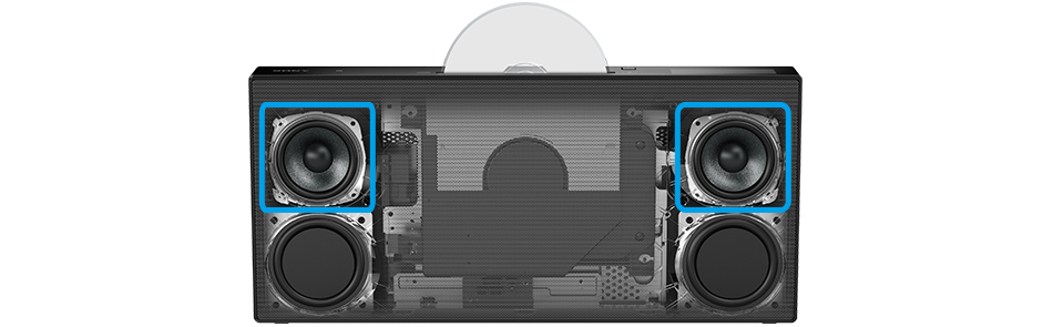 CMT-X5CD 特長 : 高音質技術 | システムステレオ | ソニー