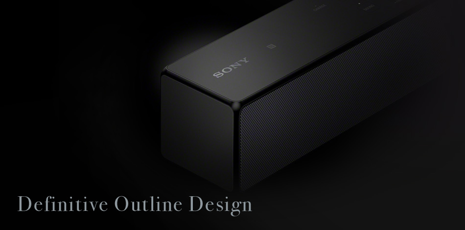 SRS-X33 特長 : デザイン | アクティブスピーカー／ネックスピーカー