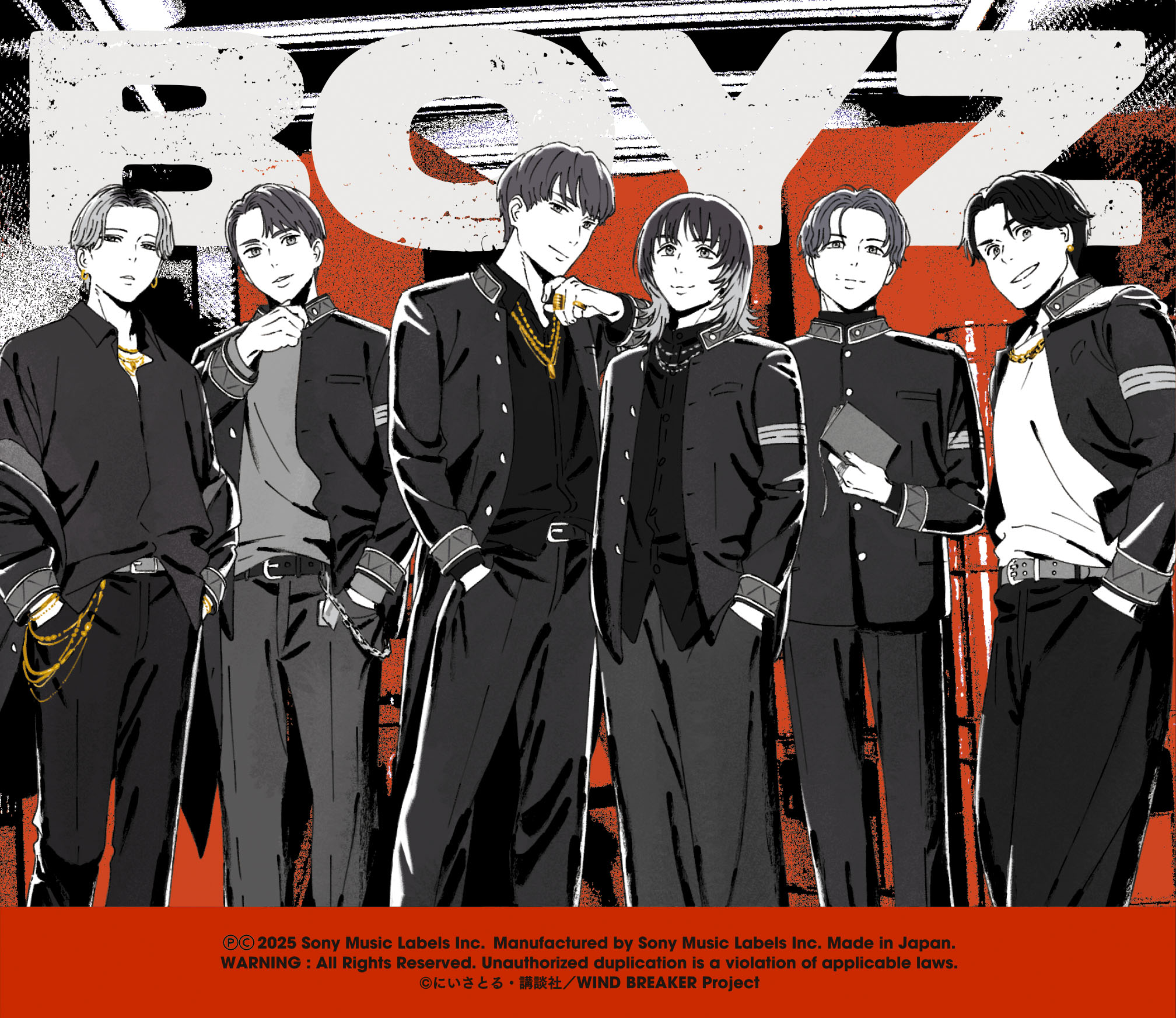 BOYZ【初回盤A】 | SixTONES | ソニーミュージックオフィシャルサイト