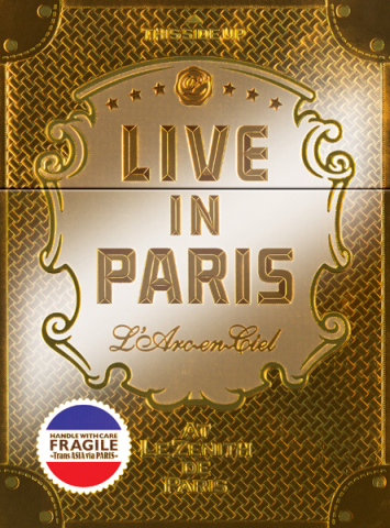 LIVE IN PARIS | L'Arc～en～Ciel | ソニーミュージックオフィシャルサイト