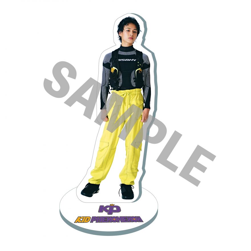 デビュー・シングル『Wheelie』、グッズ付きパッケージ アクリル