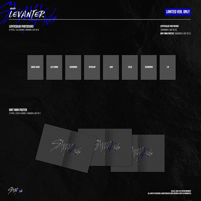 Cle : LEVANTER【限定盤】【韓国輸入盤】・Stray Kids | Sony Music