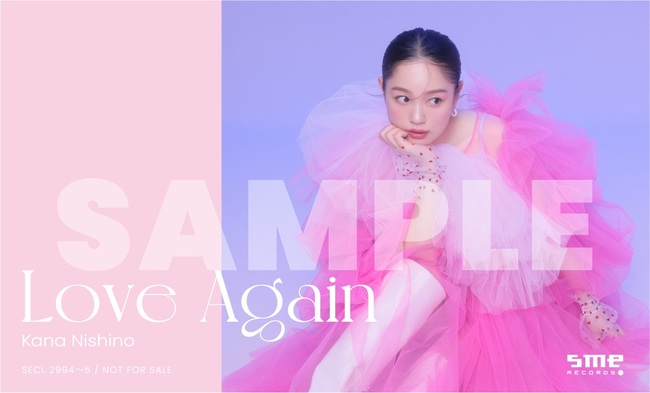 Love Again【初回生産限定盤】(CD+DVD)・西野ｶﾅ | Sony Music Shop・CD