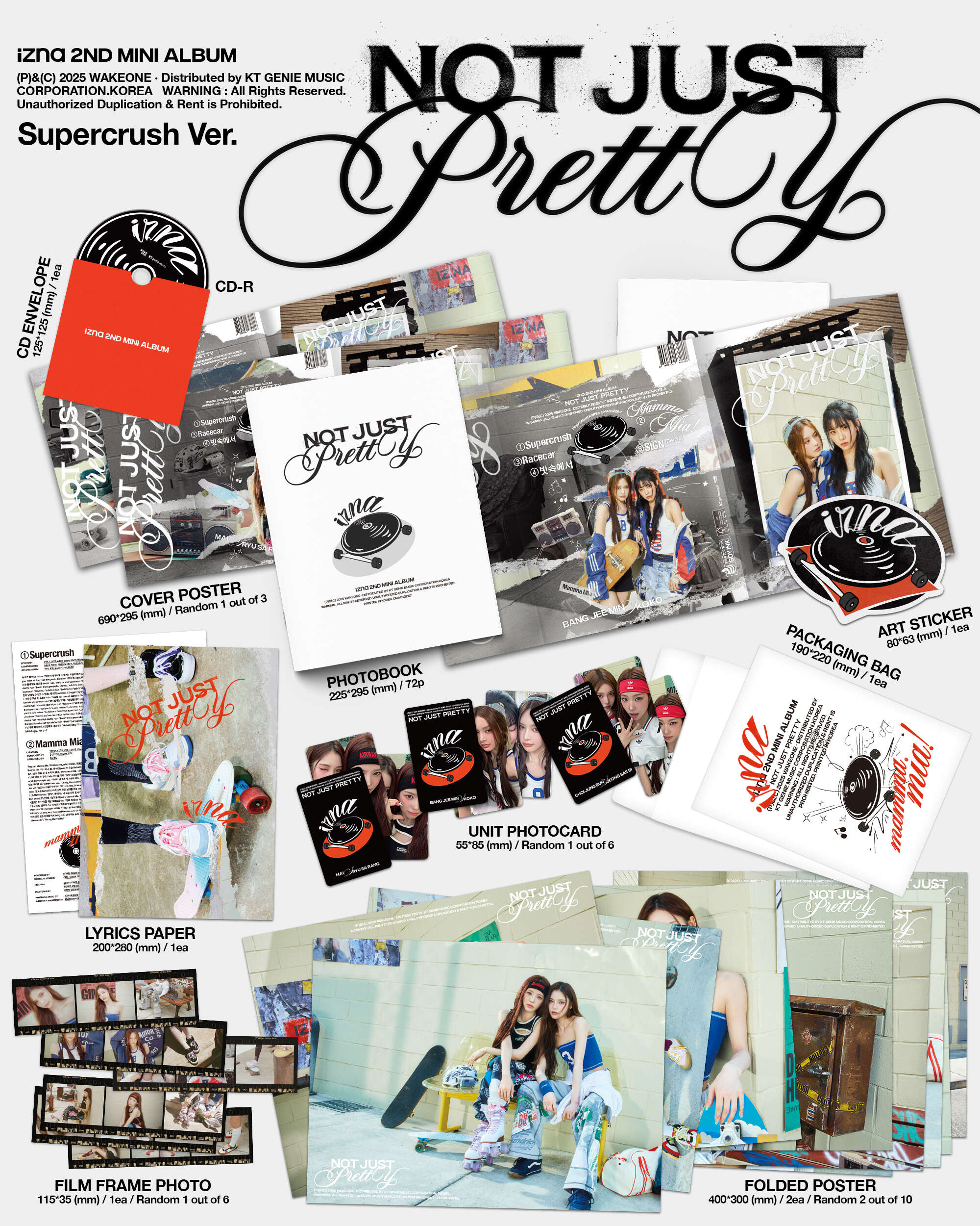Not Just Pretty] POSTERBOOK Ver. (Supercrush Ver.)・izna | Sony