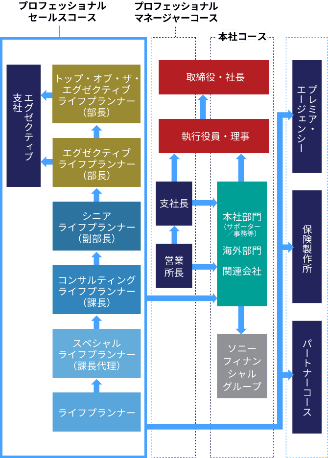 キャリアプランについて｜ライフプランナー採用情報｜ソニー生命保険