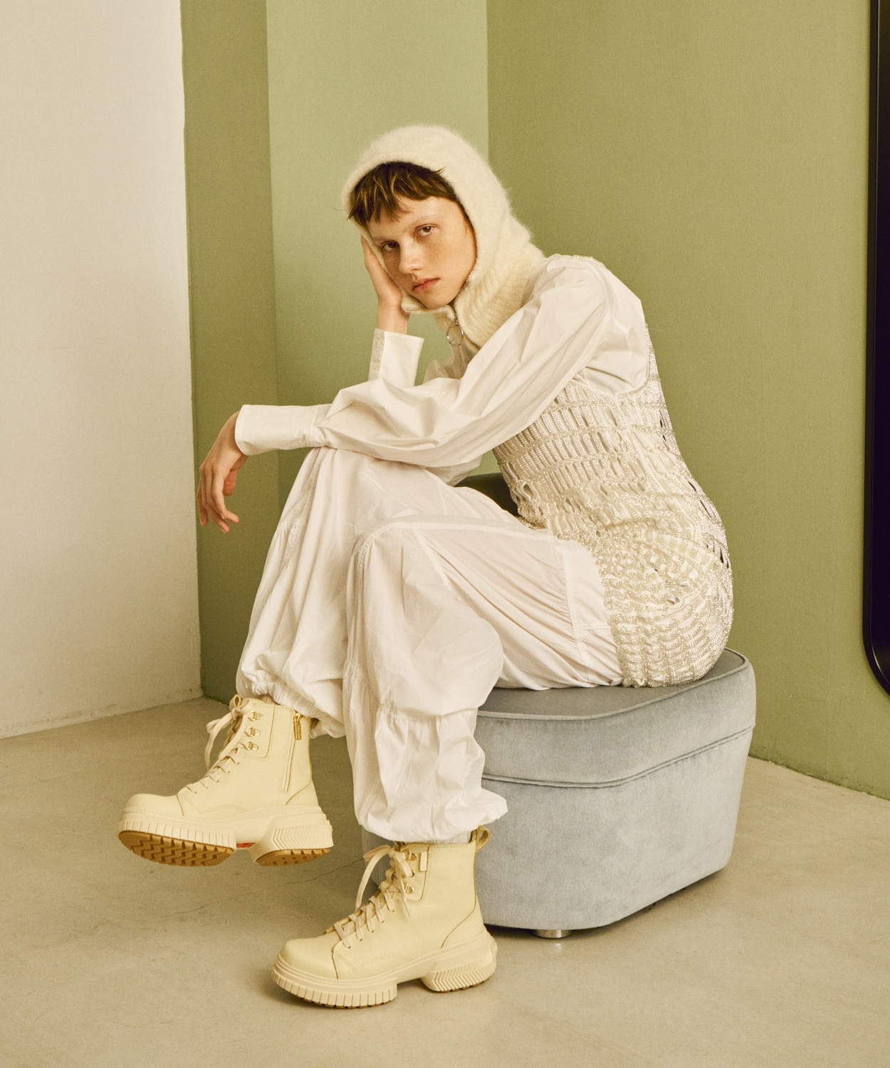 オーエヌエーアベニュー ブーツレースウォータープルーフ(22.5 Velvet