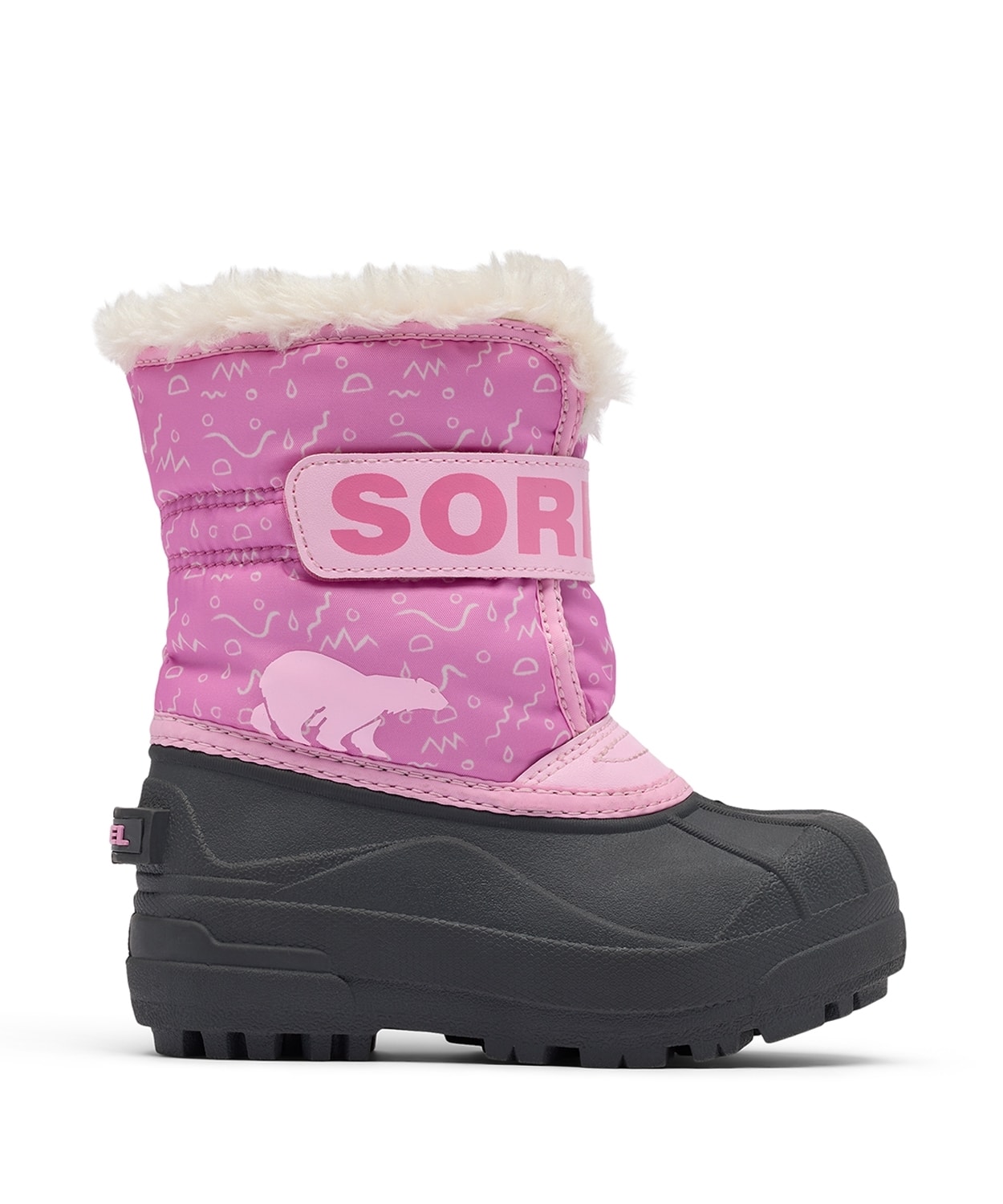 チルドレンズ スノーコマンダー ブーツ(13 Orchid Pink Flare)│SOREL