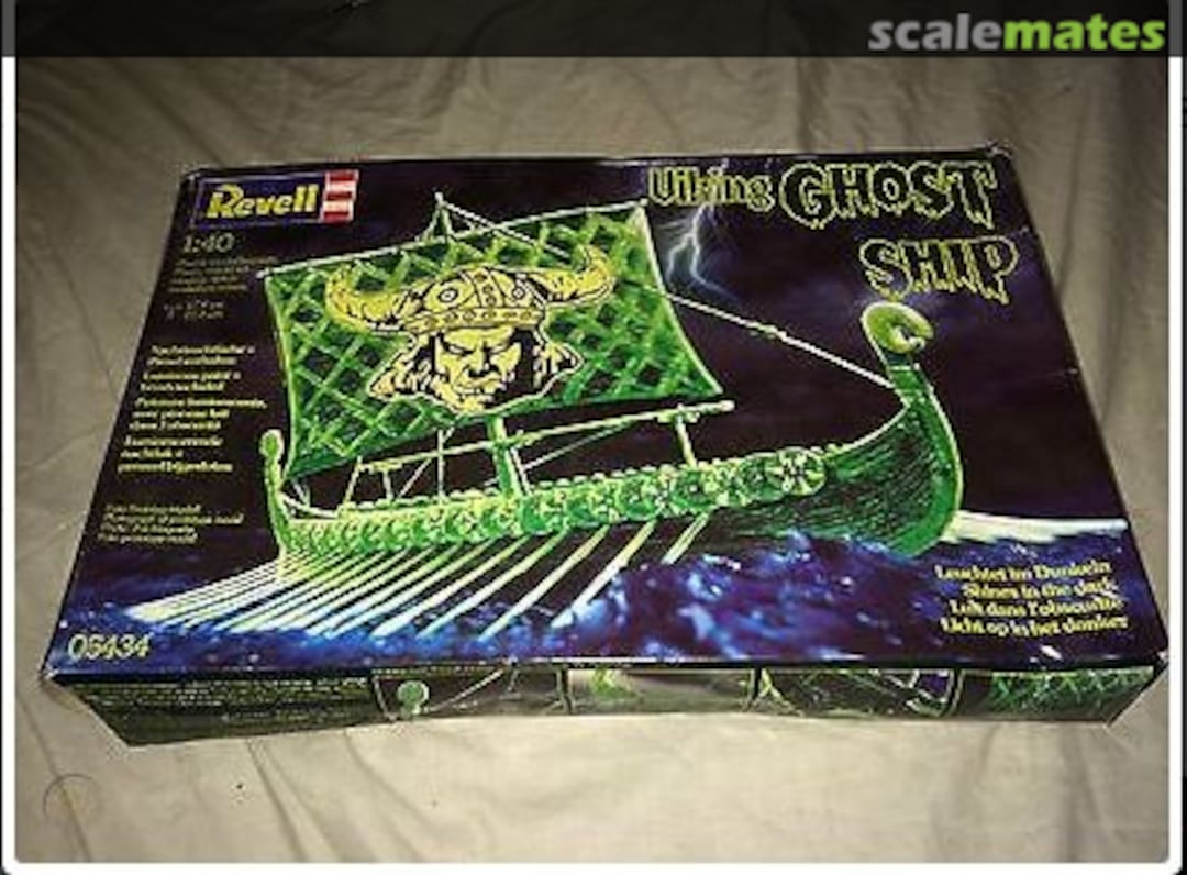 Viking Ghost ship mit Nachtleuchtfarbe, Revell 05434 (1994)