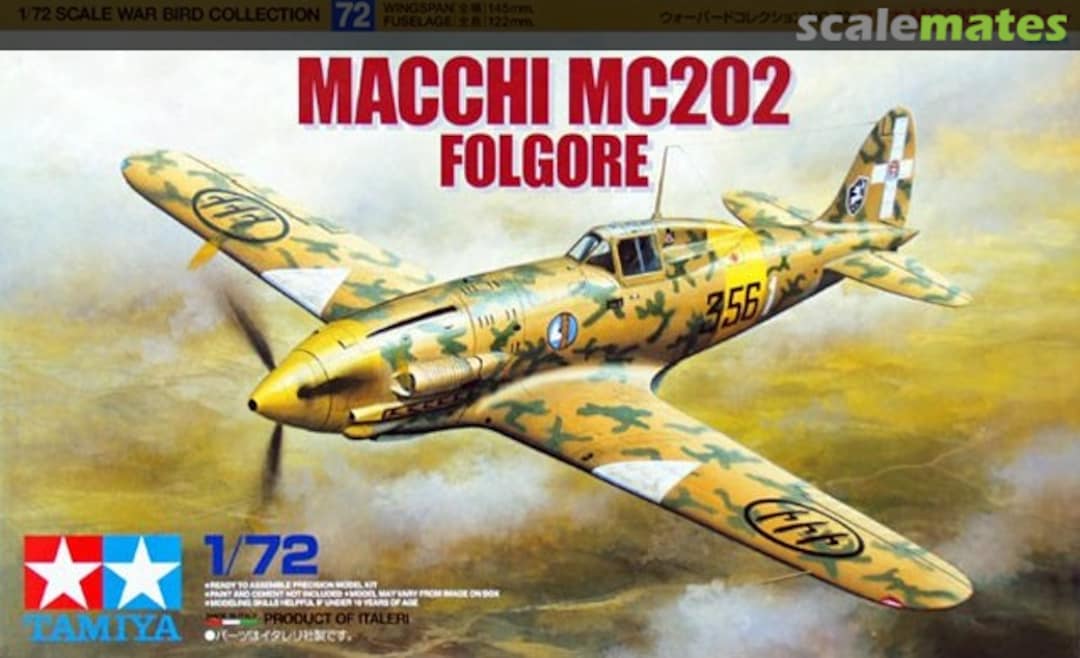 Macchi MC202 Folgore, Tamiya 60772 (2005)
