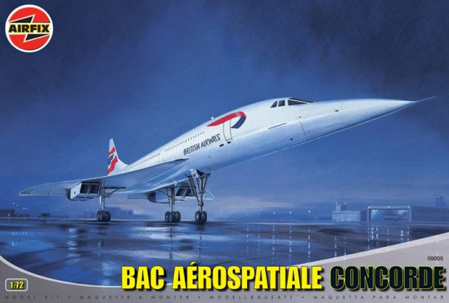 Airfix BAC/Aérospatiale Concorde, British Airways 1:72 - build