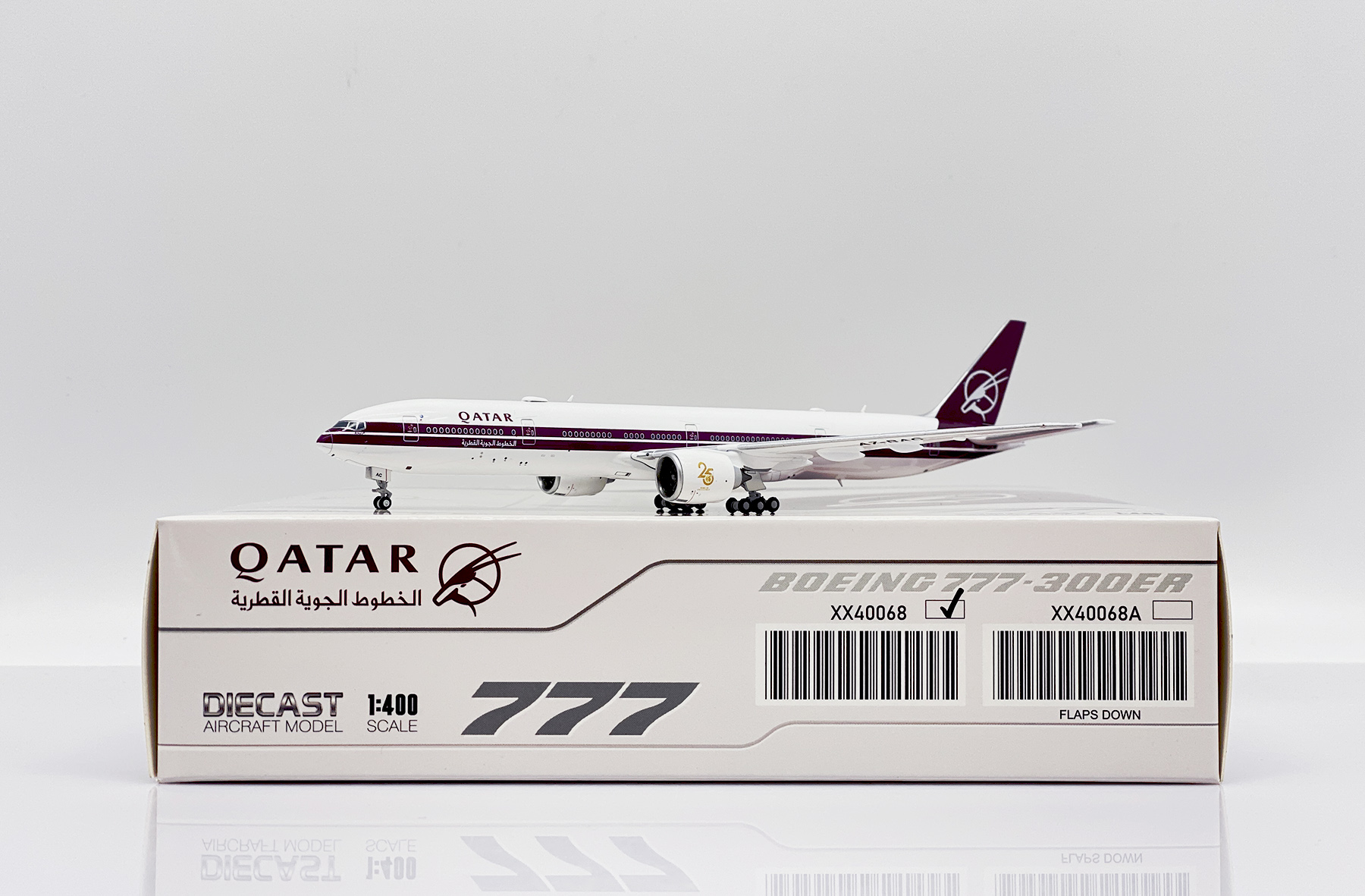 ScaleModelStore.com :: JC Wings 1:400 - XX40068 - Qatar Airways