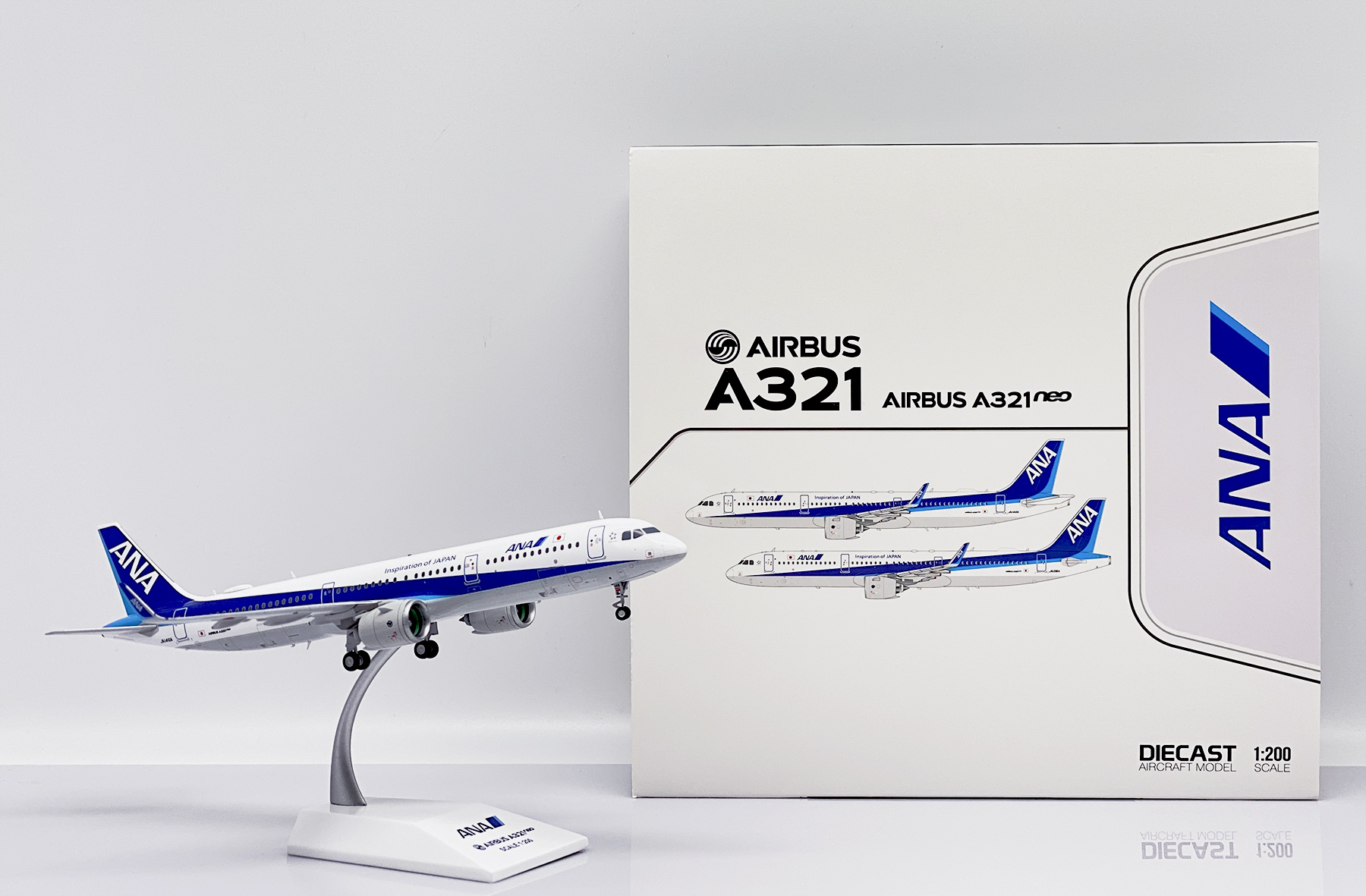 マ*ン様 jCwing 1/200ANA A320neo JA146A ScaleModelStore.com :: JC