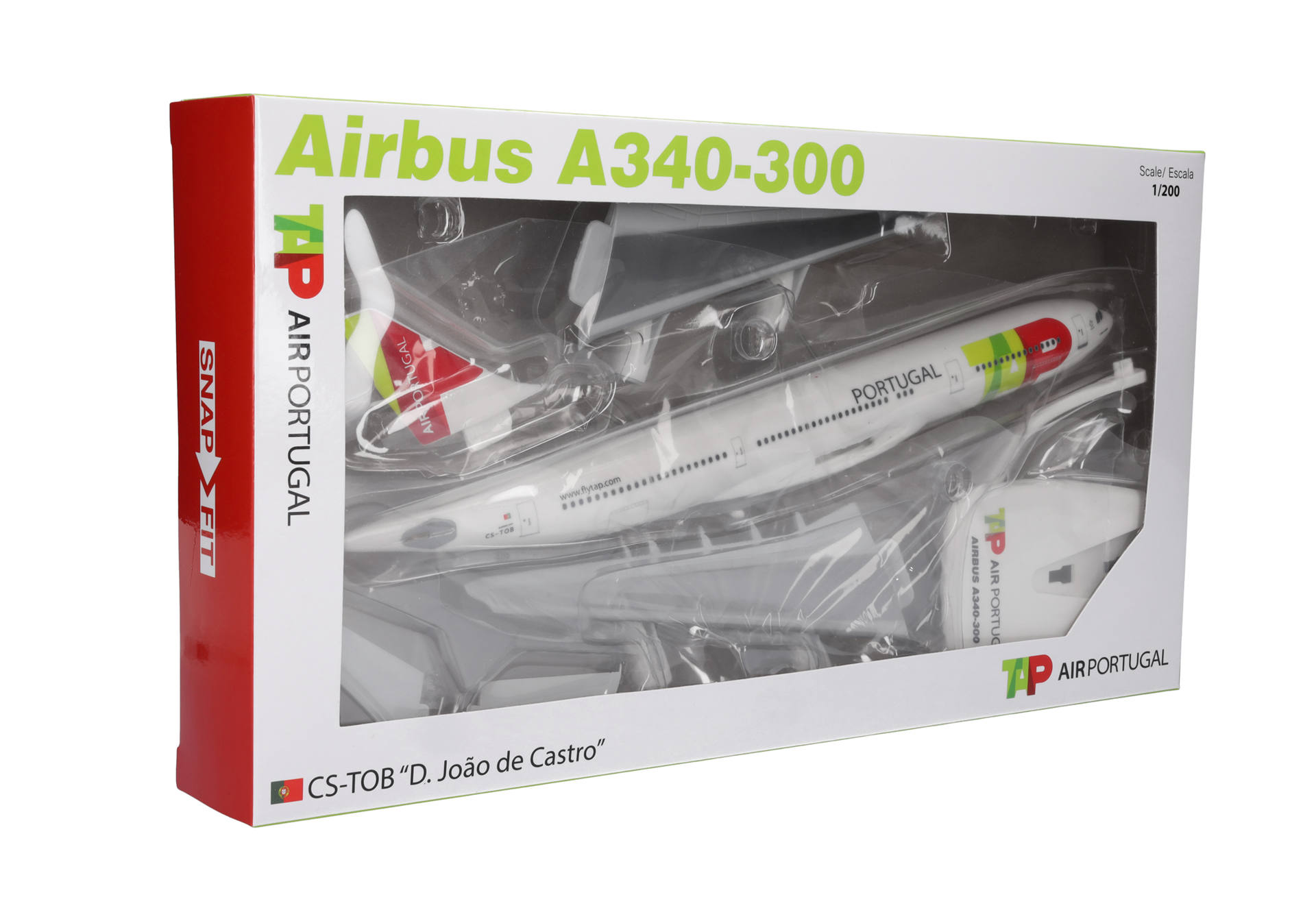 ScaleModelStore.com :: Herpa Snap-Fit 1:200 - 614528 - TAP Air