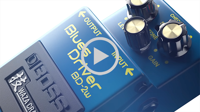 Boss - 'BD-2W' Waza Craft Blues Driver Pedal LN82588 | SCAN UK