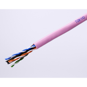 EM-Cat.6 U/UTP 0.5-4P EM-NSGDT6 水 300m巻: 通信ケーブル - 蛙屋