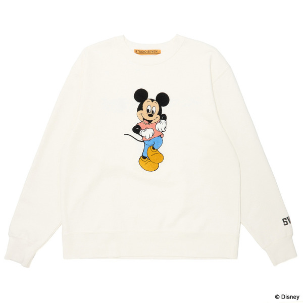 Mickey Mouse Collection Crew Neck Sweat | STUDIO SEVEN (スタジオ
