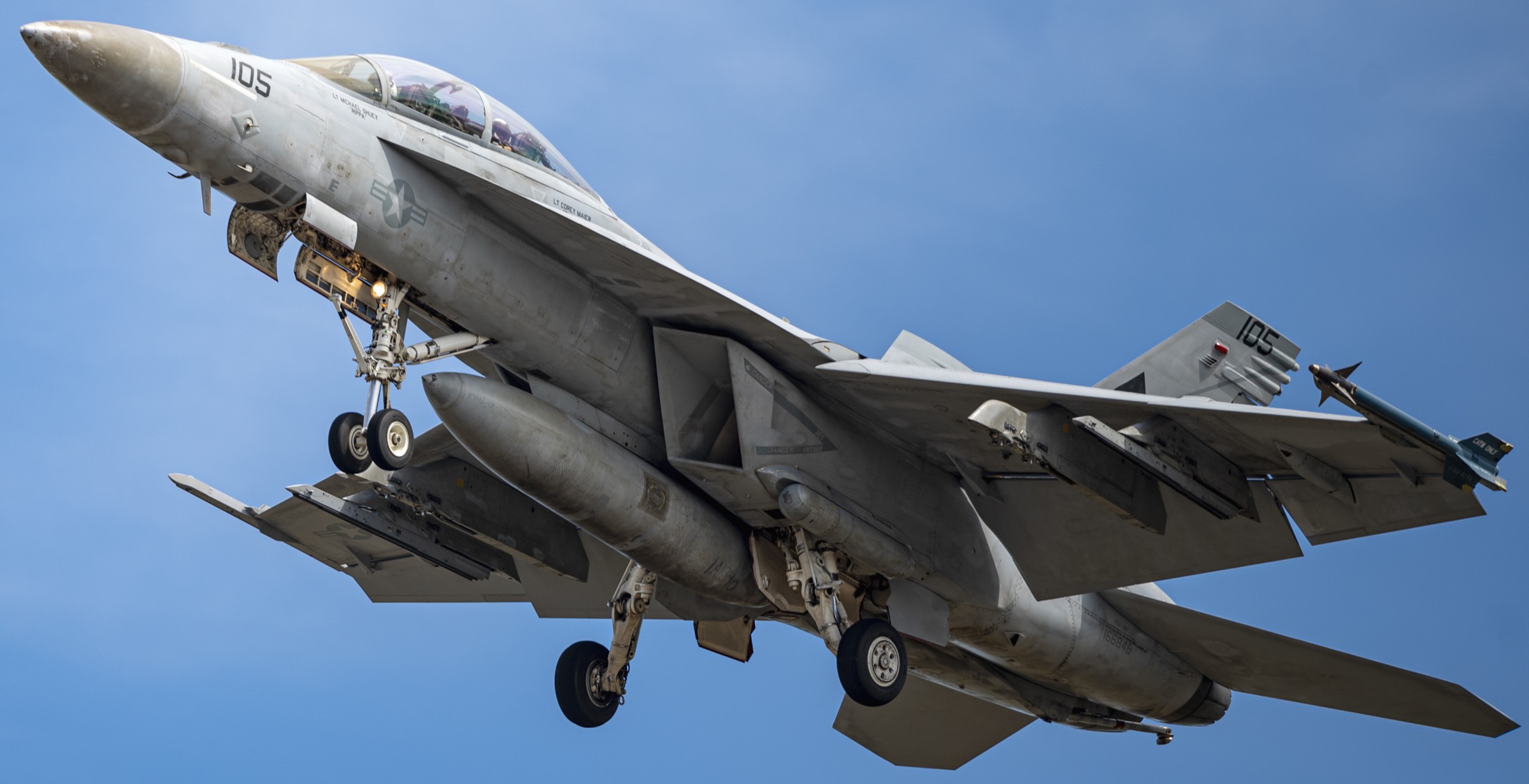 VFA-41 Black Aces Strike Fighter Squadron F/A-18F Hornet