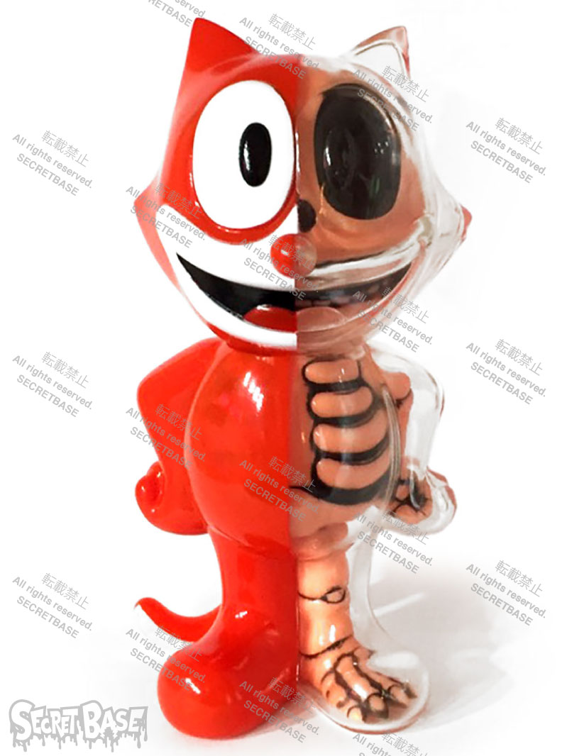 FELIX THE CAT X-RAY FULL COLOR RED G.I.D. - SECRET BASE ONLINE STORE