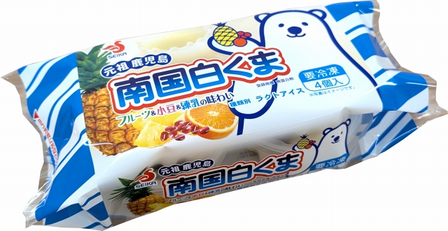 元祖鹿児島 南国白くま4P – セイカ食品株式会社