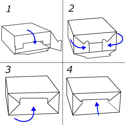 手さげカートン クラフト フィルム窓付: ギフトボックス・外箱｜包装