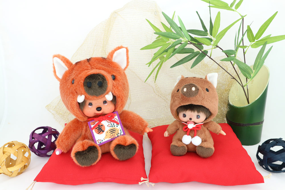 ベビチッチ 干支 亥 干支 「亥」 モンチッチ 2019 | ぬいぐるみのセキグチ